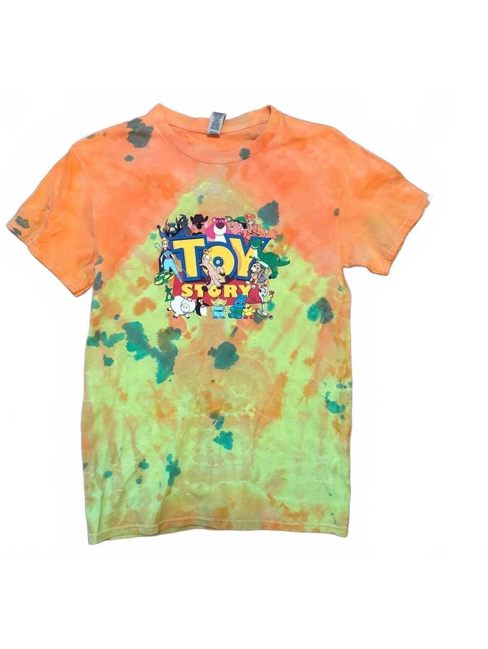 Gildan Heavy Cotton Custom Toy Story Tie-Dye T-Shirt